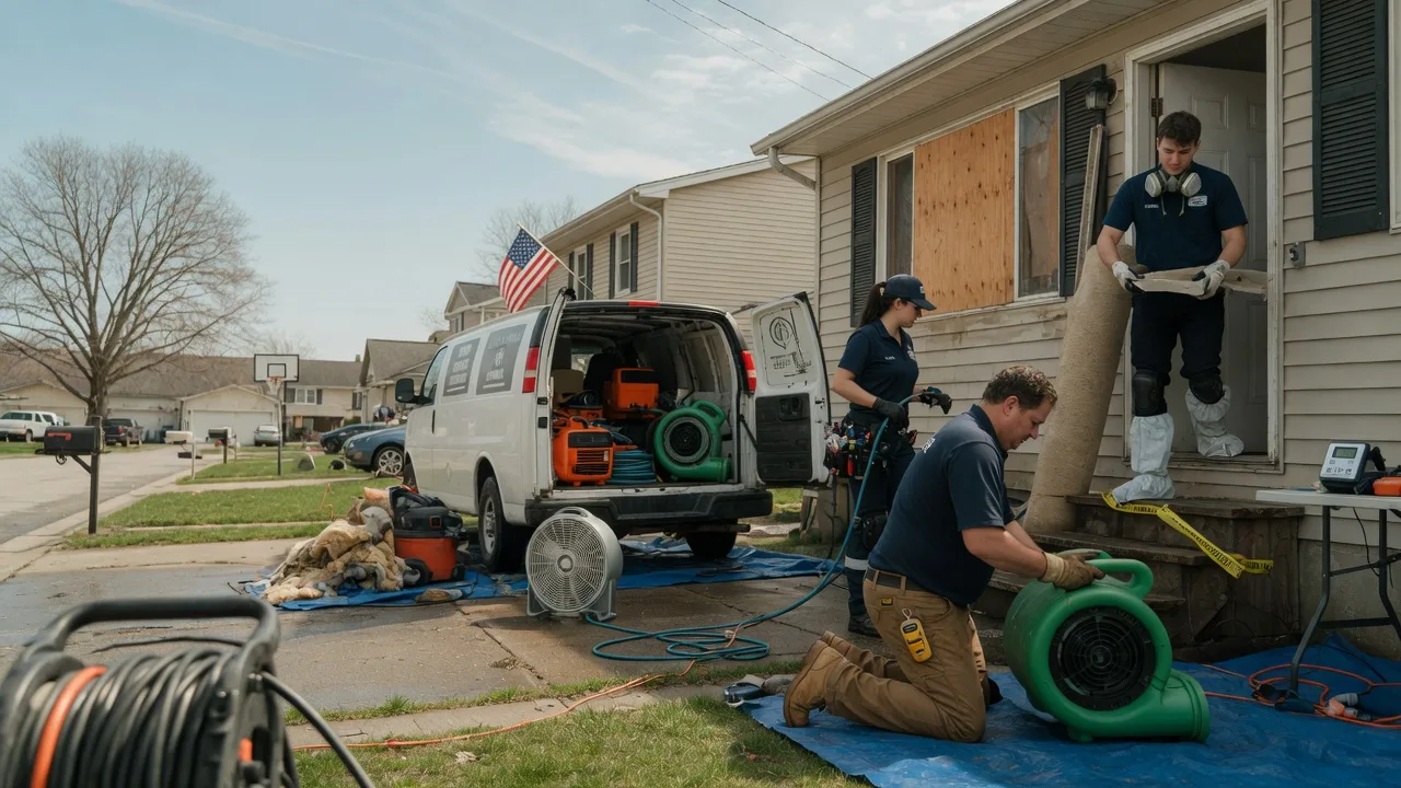 Water Damage Restoration in Harlem, MT near me